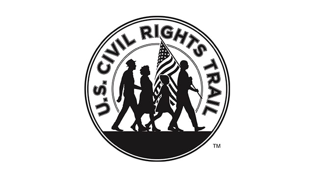Civil Rights Trail One-Color Logo