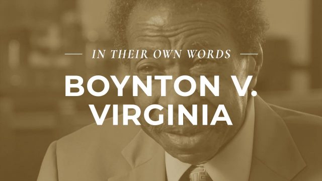 Bruce Boynton Interview – Richmond, VA